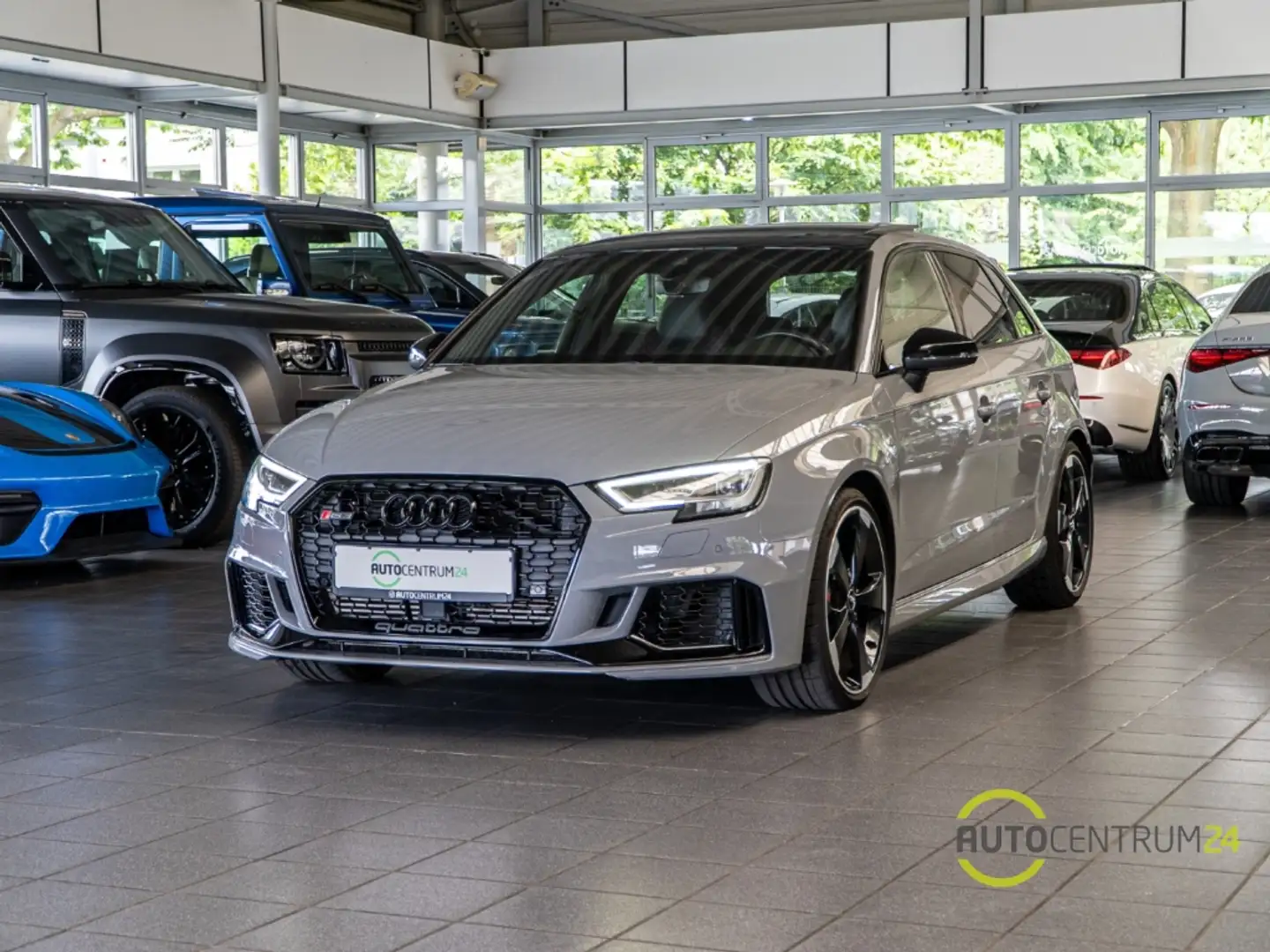 Audi RS3 Sportback Matrix Pano B&O Distronic Grigio - 2