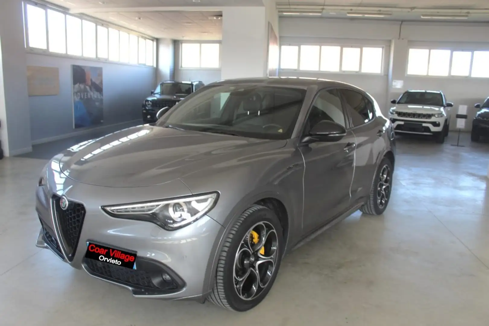 Alfa Romeo Stelvio 2.2 Turbodiesel 210 CV AT8 Q4 Veloce Grigio - 1