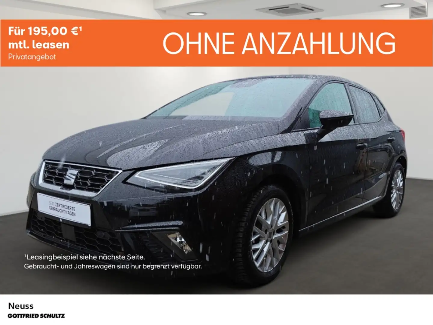 SEAT Ibiza FR DSG NAVI SITZHEIZUNG EINPARKHILFE LED Schwarz - 1