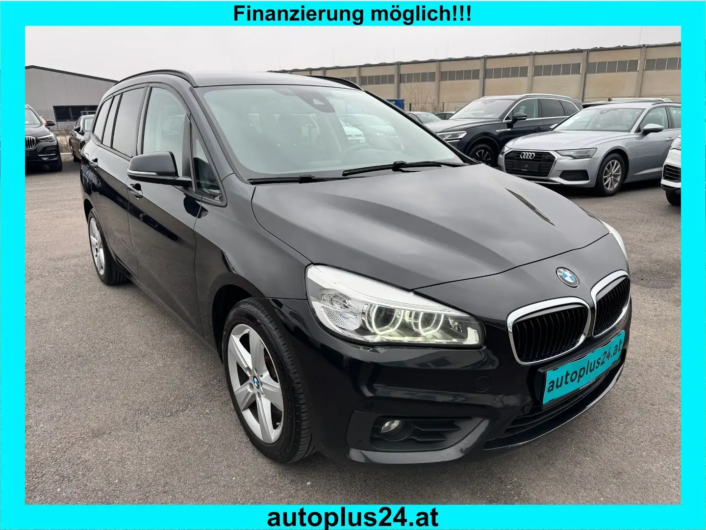 BMW 218 d Advantage Aut. Schwarz - 1