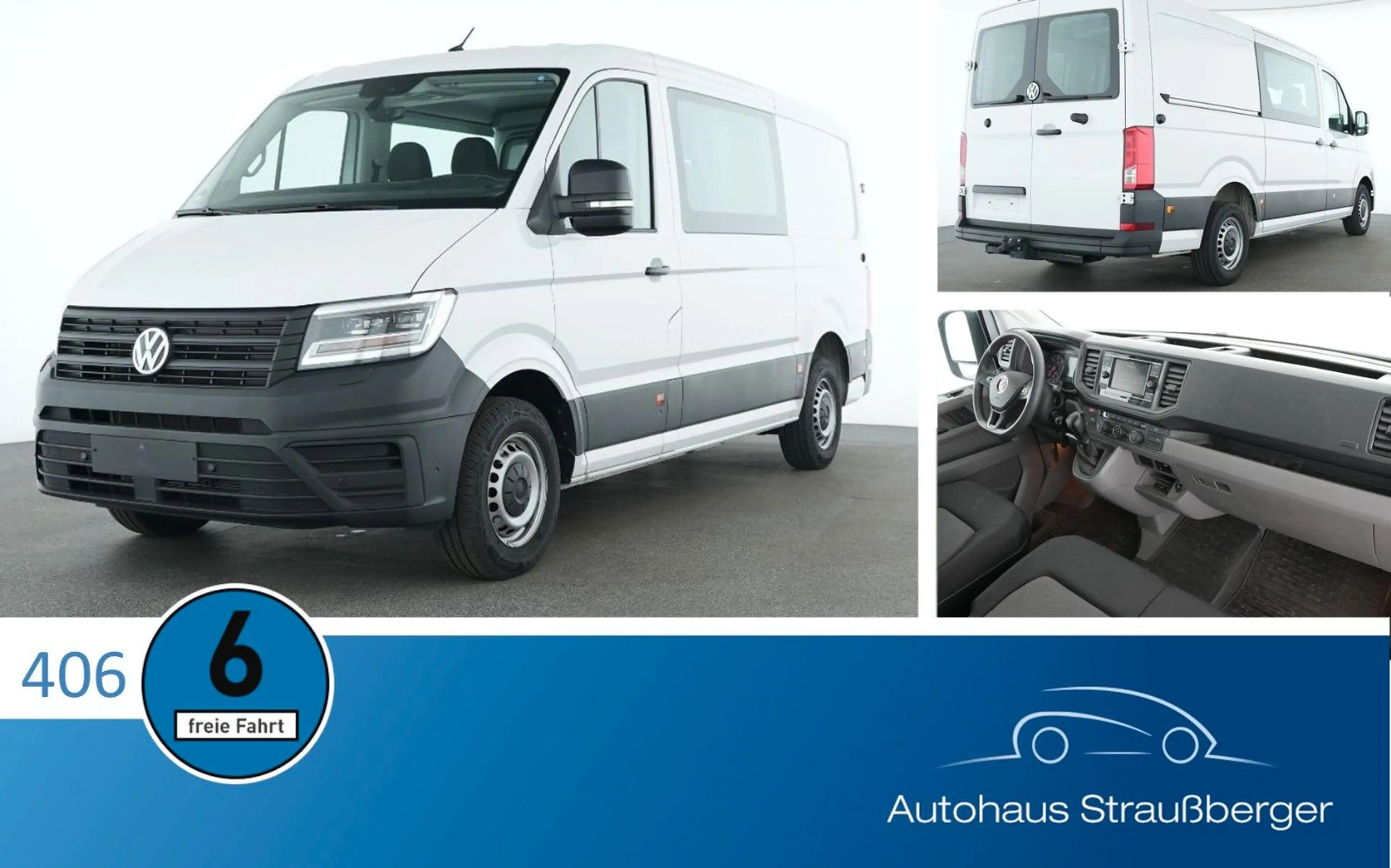 Volkswagen Crafter Kasten PLUS 35 MR FWD AHK PDC Klimaauto.