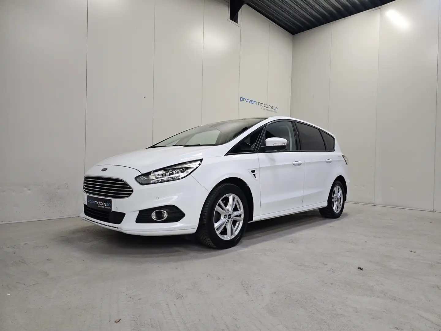 Ford S-Max 2.0d - 7pl - GPS - Airco - Topstaat! Blanc - 1