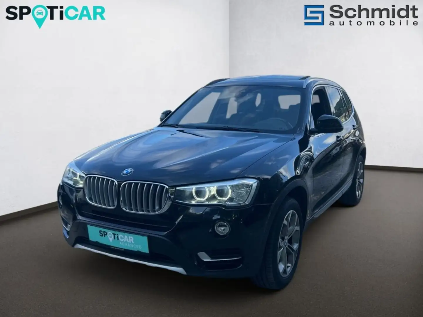 BMW X3 xDrive 20d Advantage Aut. Schwarz - 1