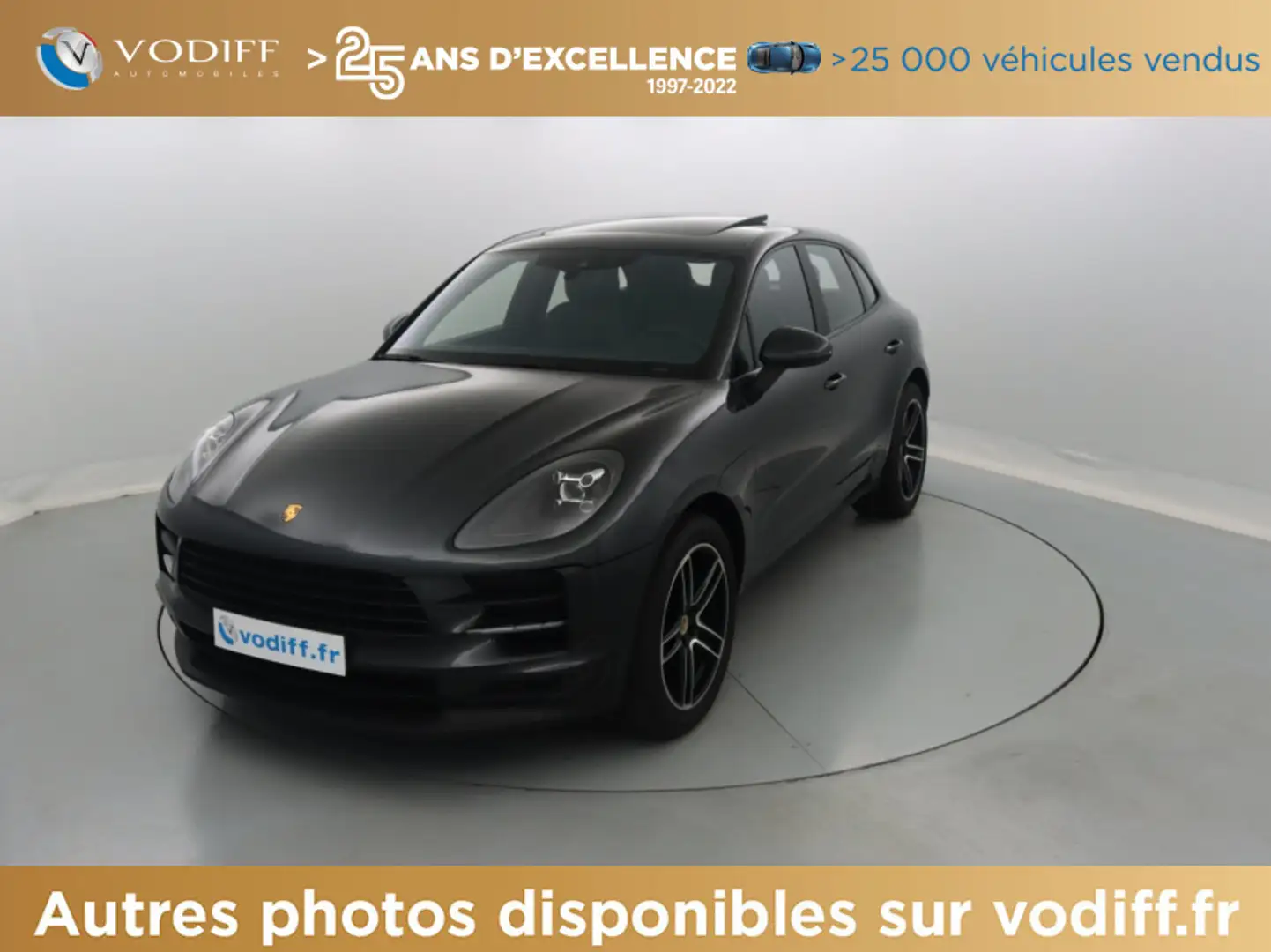 Porsche Macan 2.0 PDK 245 CV Gris - 1