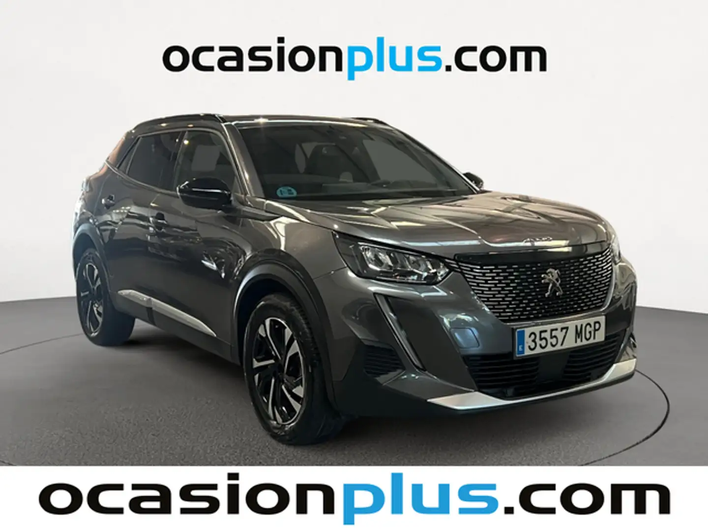 Peugeot 2008 1.2 PureTech S&S Allure 100 Gris - 2