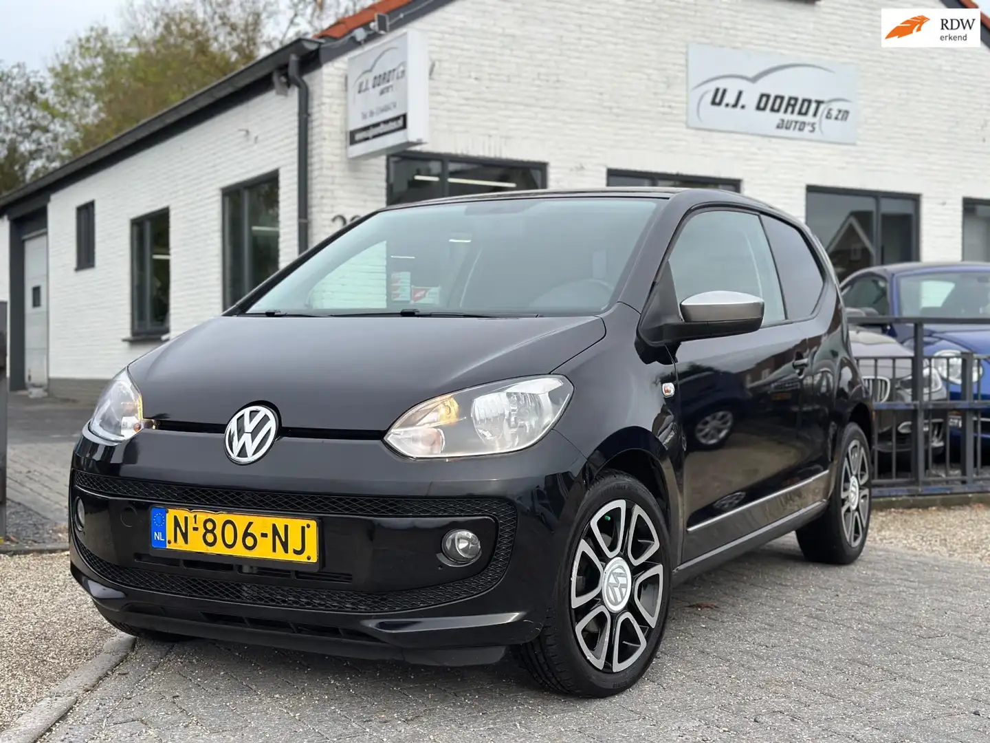 Volkswagen up! 1.0 high up! BlueMotion airco! Zwart - 1