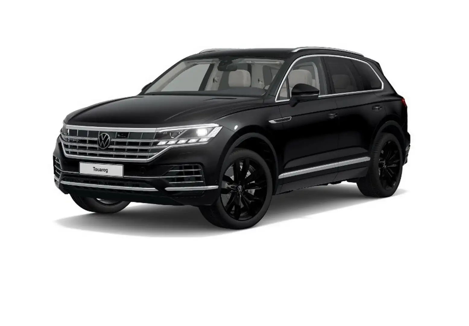 Volkswagen Touareg Elegance eHybrid 4M Tiptr AHK+Pano+Nachts Schwarz - 2