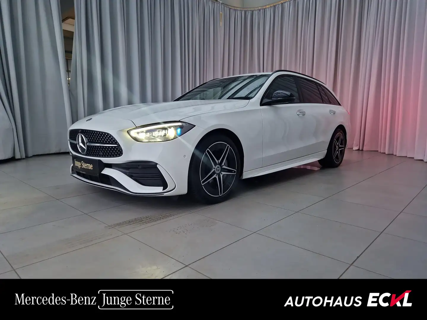 Mercedes-Benz C 200 d T-Modell Österreich-Edition SpurW Weiß - 1