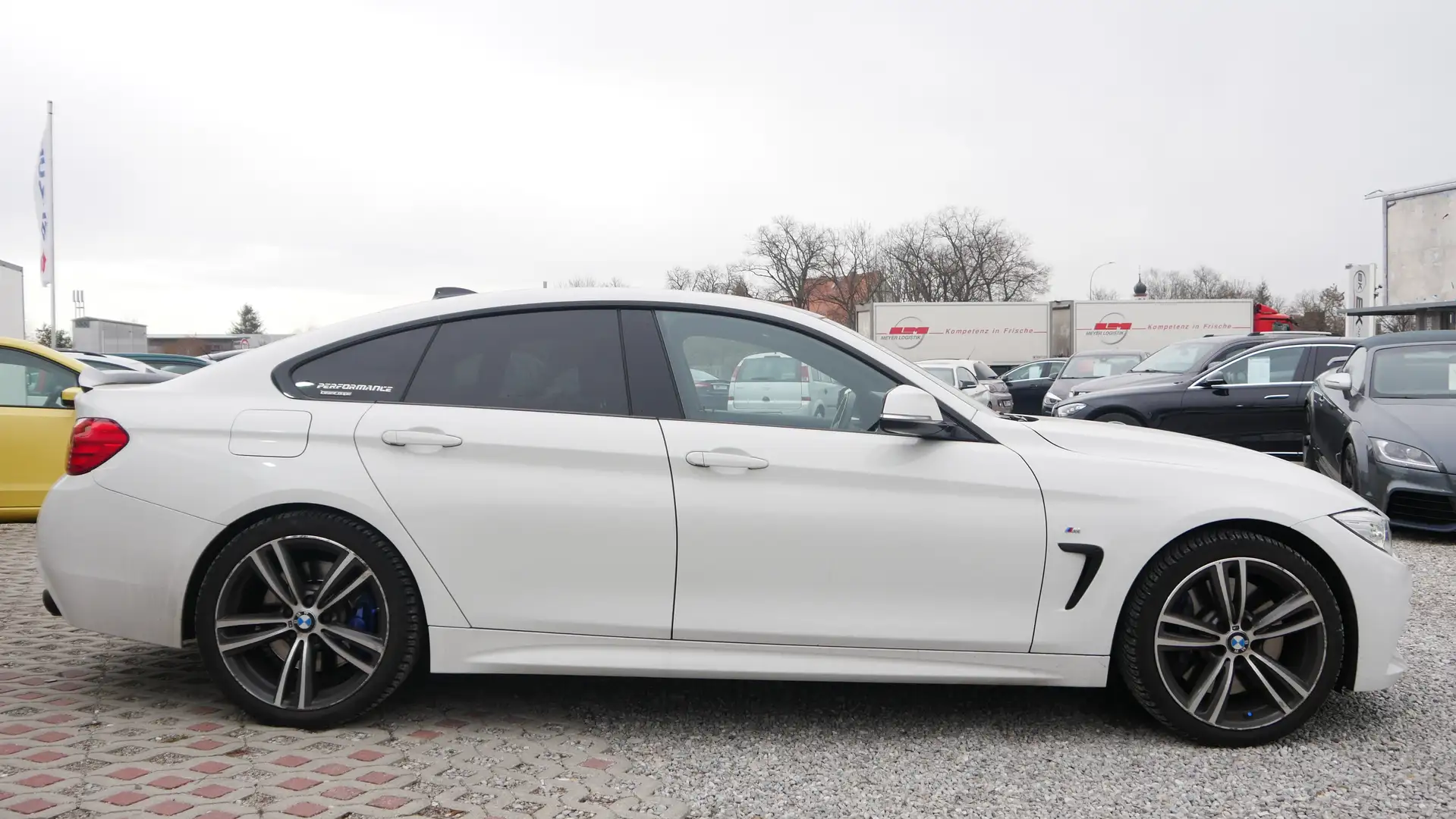 BMW 435 i Grad Coupe M Paket LED HUD H&K Deutsches FZ DAB Blanco - 2