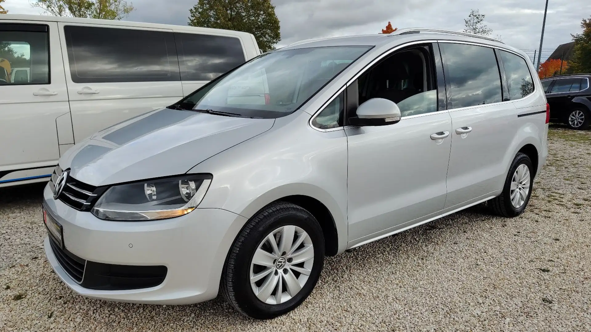 Volkswagen Sharan Comfortline 2.0 TDI BMT - Navi* 7.Sitzer* Argent - 1