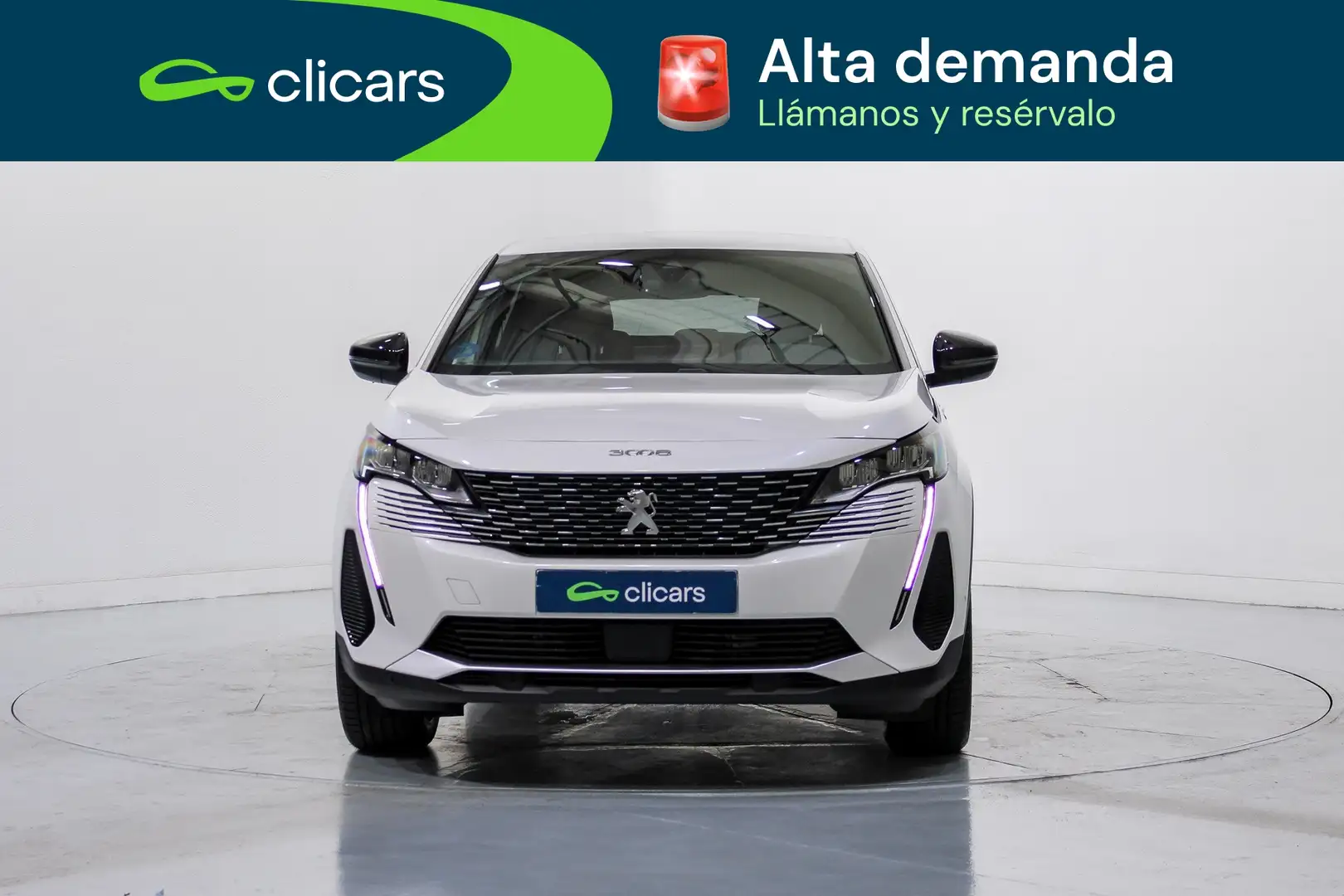 Peugeot 3008 HYB PHEV 180 Allure Pack e-EAT8 Blanco - 2