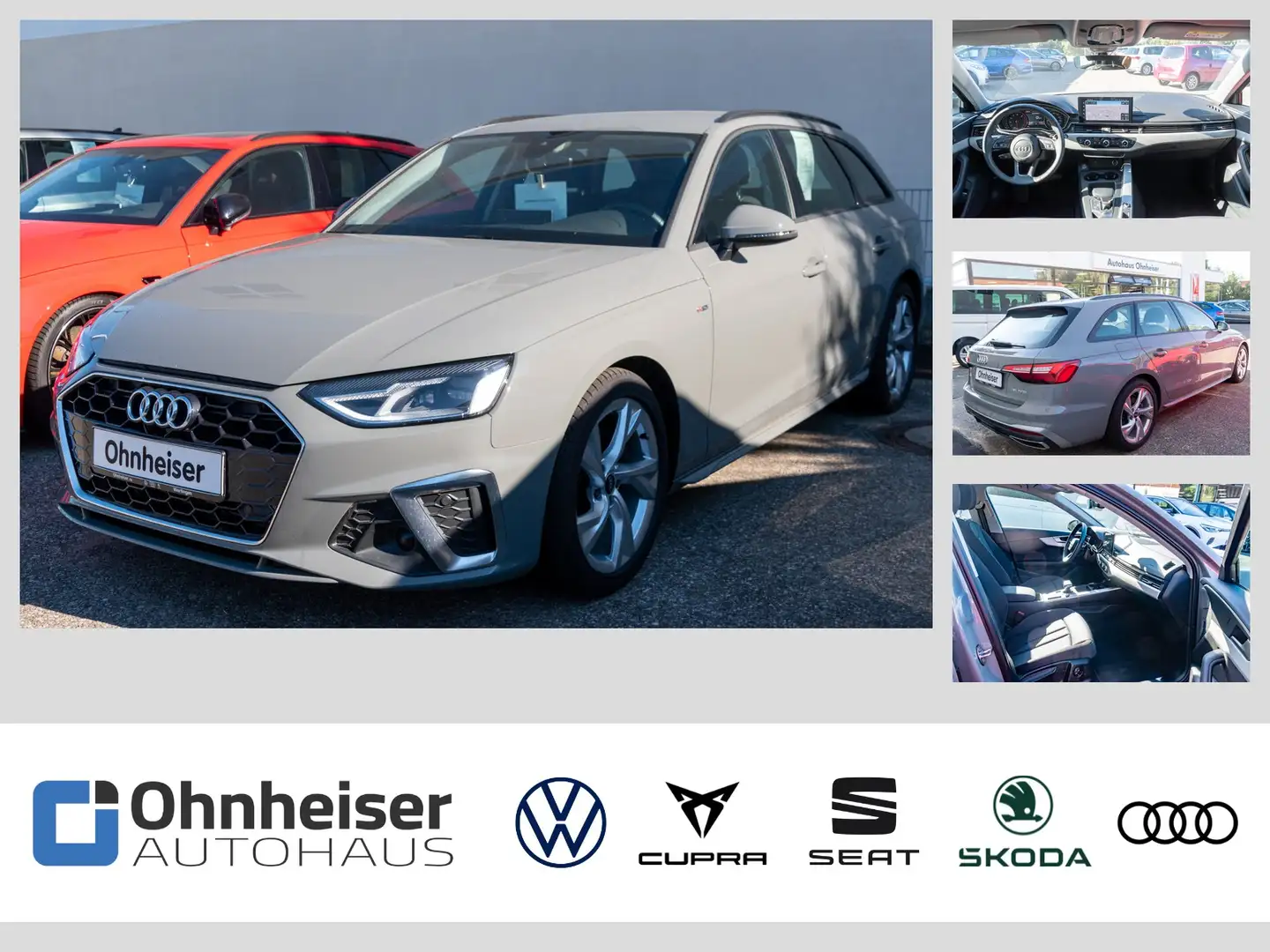 Audi A4 Avant 35 TFSI S line s-tronic / Navi / Business Grau - 1