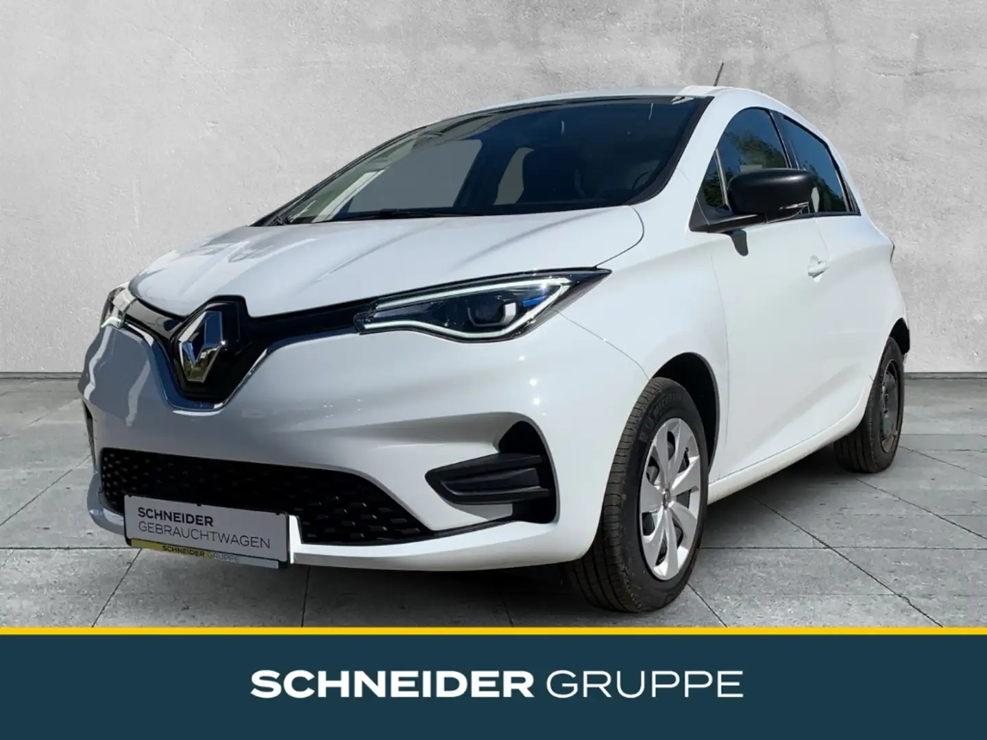 Renault ZOE R110  Z.E. 50 Life +LED+KLIMA+TEMPOMAT+DAB+ Weiß - 1
