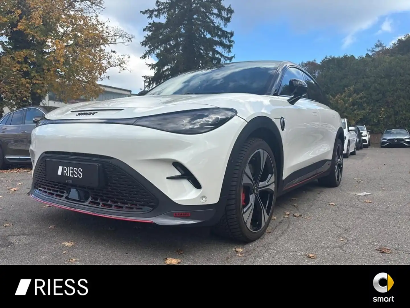 smart #3 BRABUS +PANO+HUD+BEATS+360°+22kW-AC+150kW-DC+ Weiß - 1