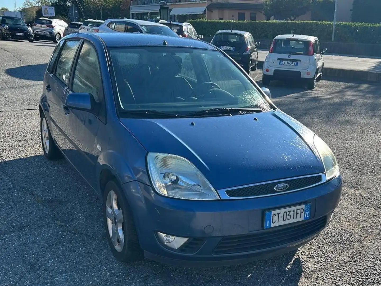 Ford Fiesta Fiesta V 2002 5p 1.4 tdci Collection Blauw - 2