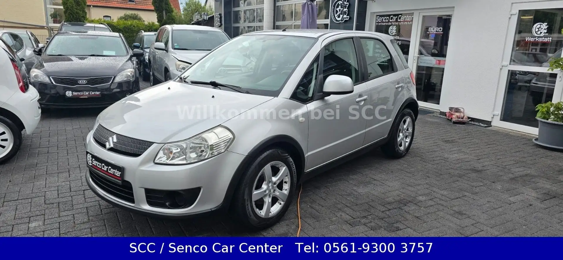 Suzuki SX4 SWIFT SUV Streetline KLIMA ALU TÜV NEU Silber - 2