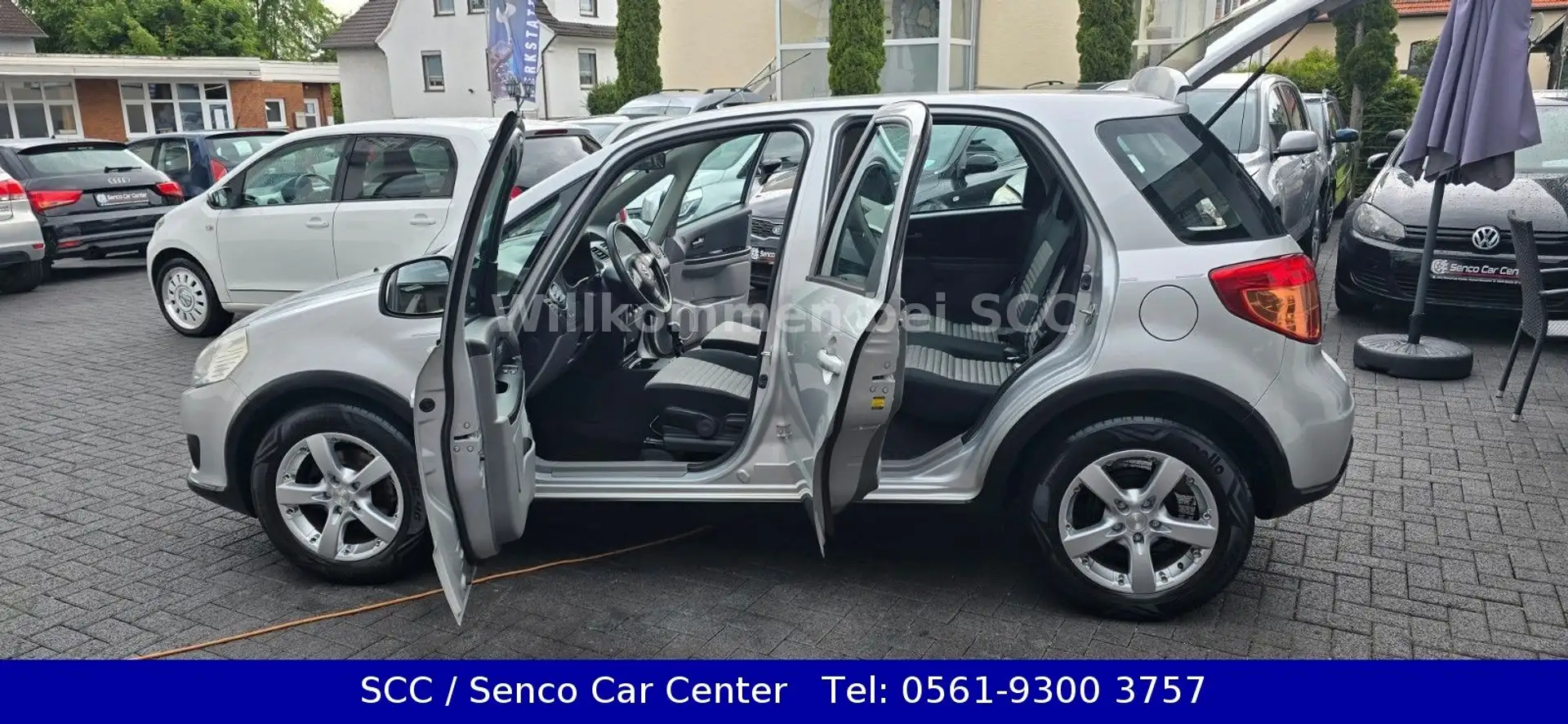 Suzuki SX4 SWIFT SUV Streetline KLIMA ALU TÜV NEU Silber - 1