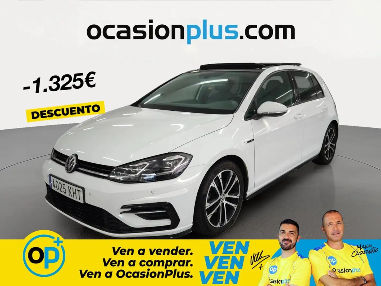 Volkswagen Golf 2.0TDI Sport 110kW Blanco - 1