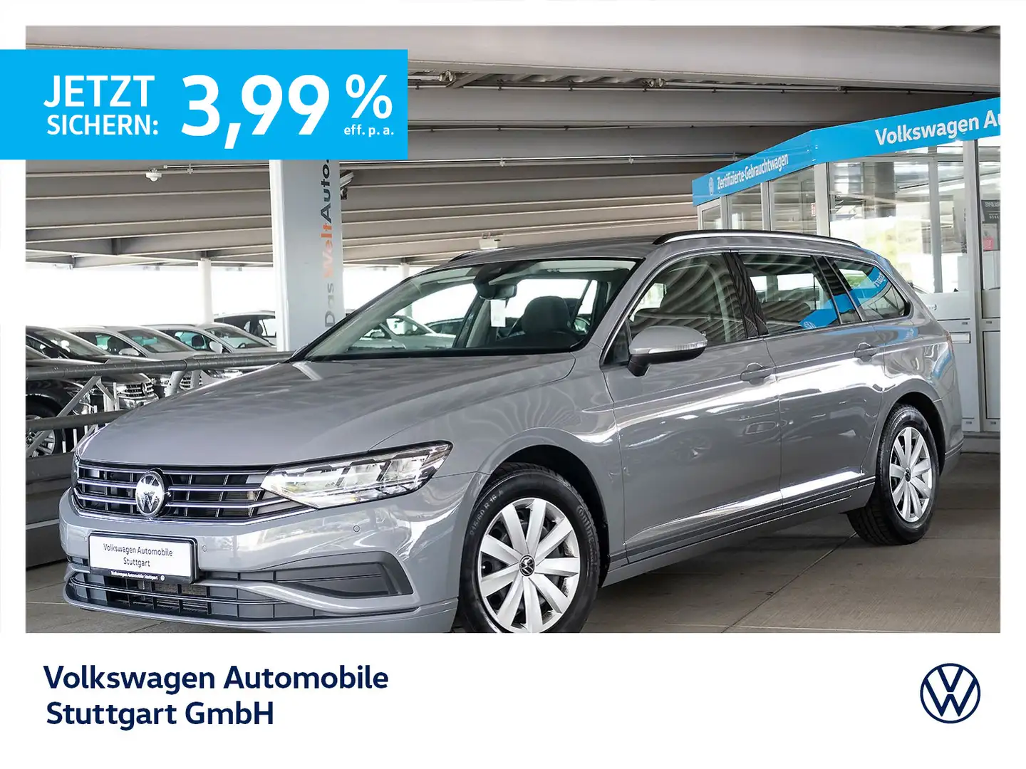 Volkswagen Passat Variant 1.5 TSI DSG Navi Kamera LED SHZ Grau - 1