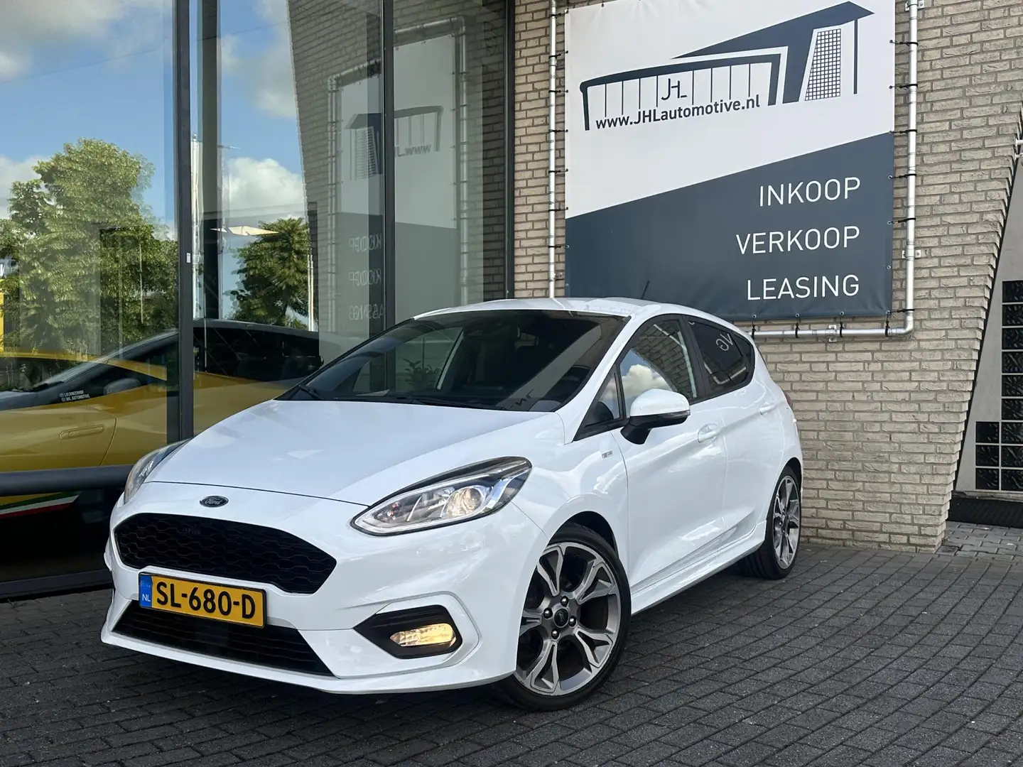Ford Fiesta 1.0 EcoBoost ST-Line*ORIG. NL*ECC*NAVI*CRUISE* Wit - 1