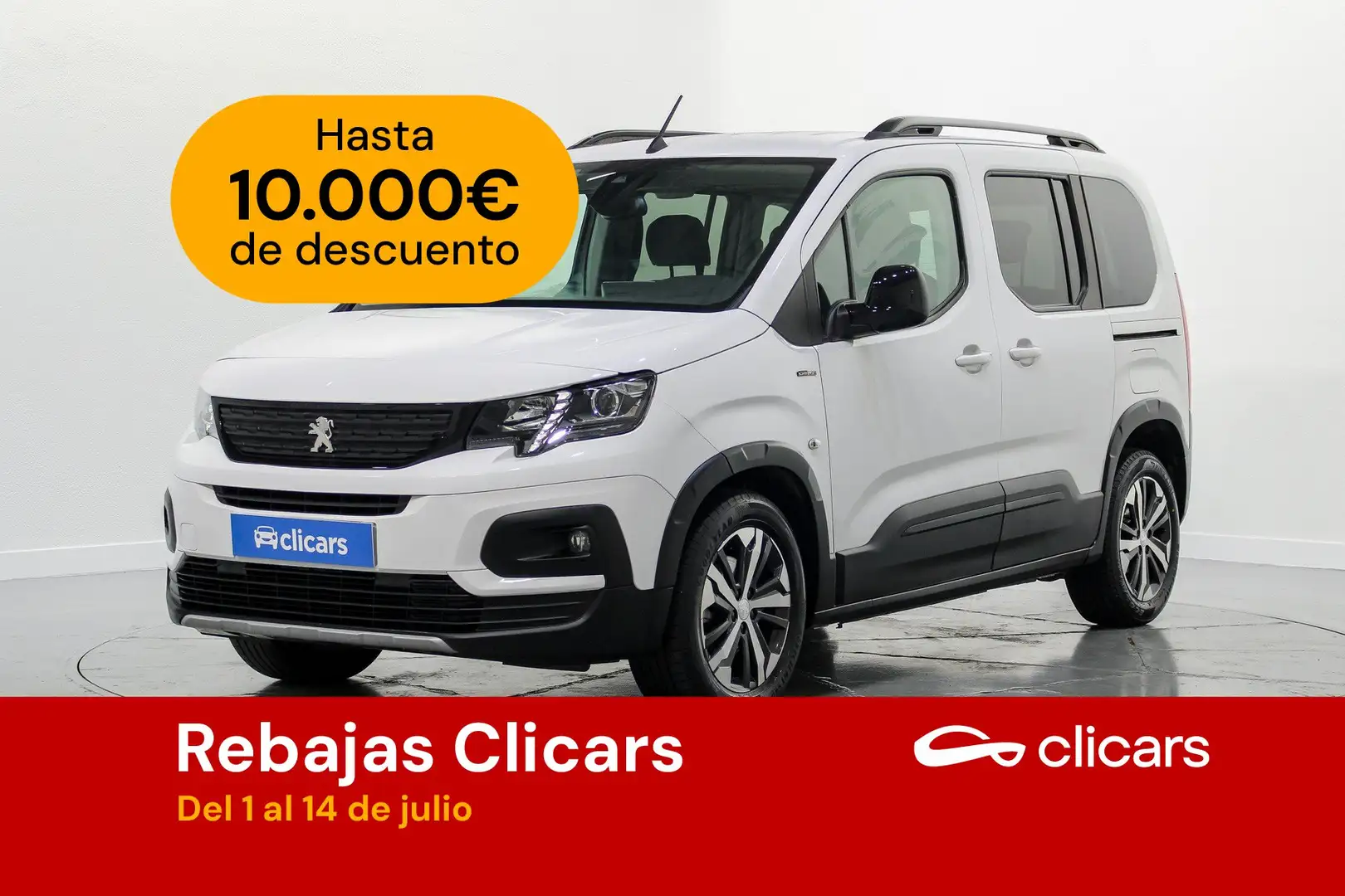 Peugeot Rifter 1.2 PureTech S&S Standard GT Line EAT8 130 Bílá - 1