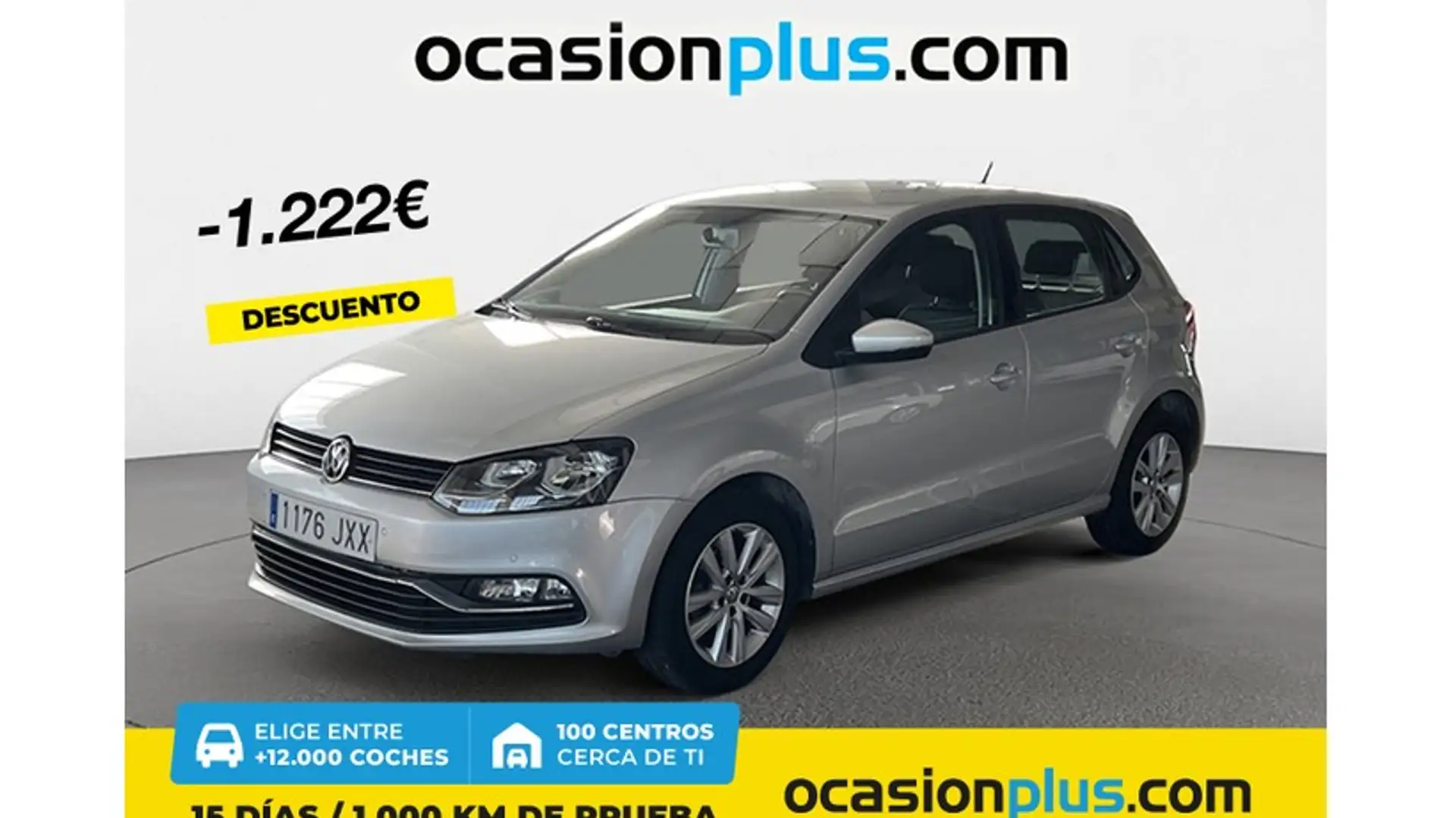 Volkswagen Polo 1.2 TSI BMT Advance DSG 66kW Plateado - 1