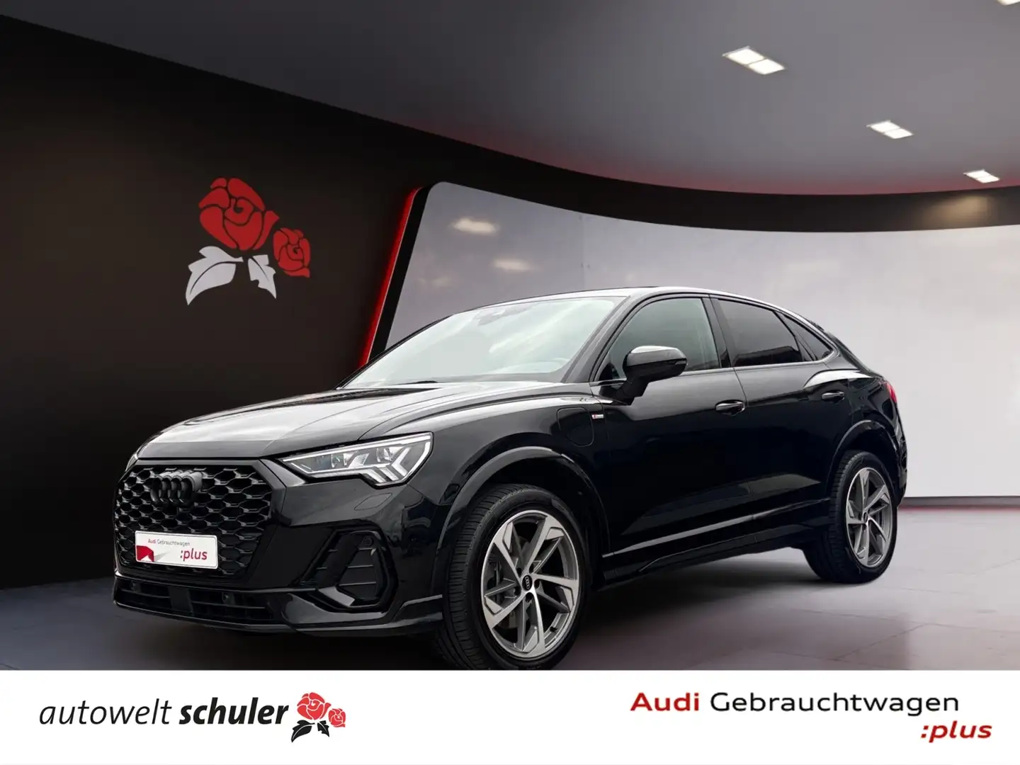 Audi Q3 Sportback 45 1.4 TFSI e S-tronic S-line RFK Matri Schwarz - 1