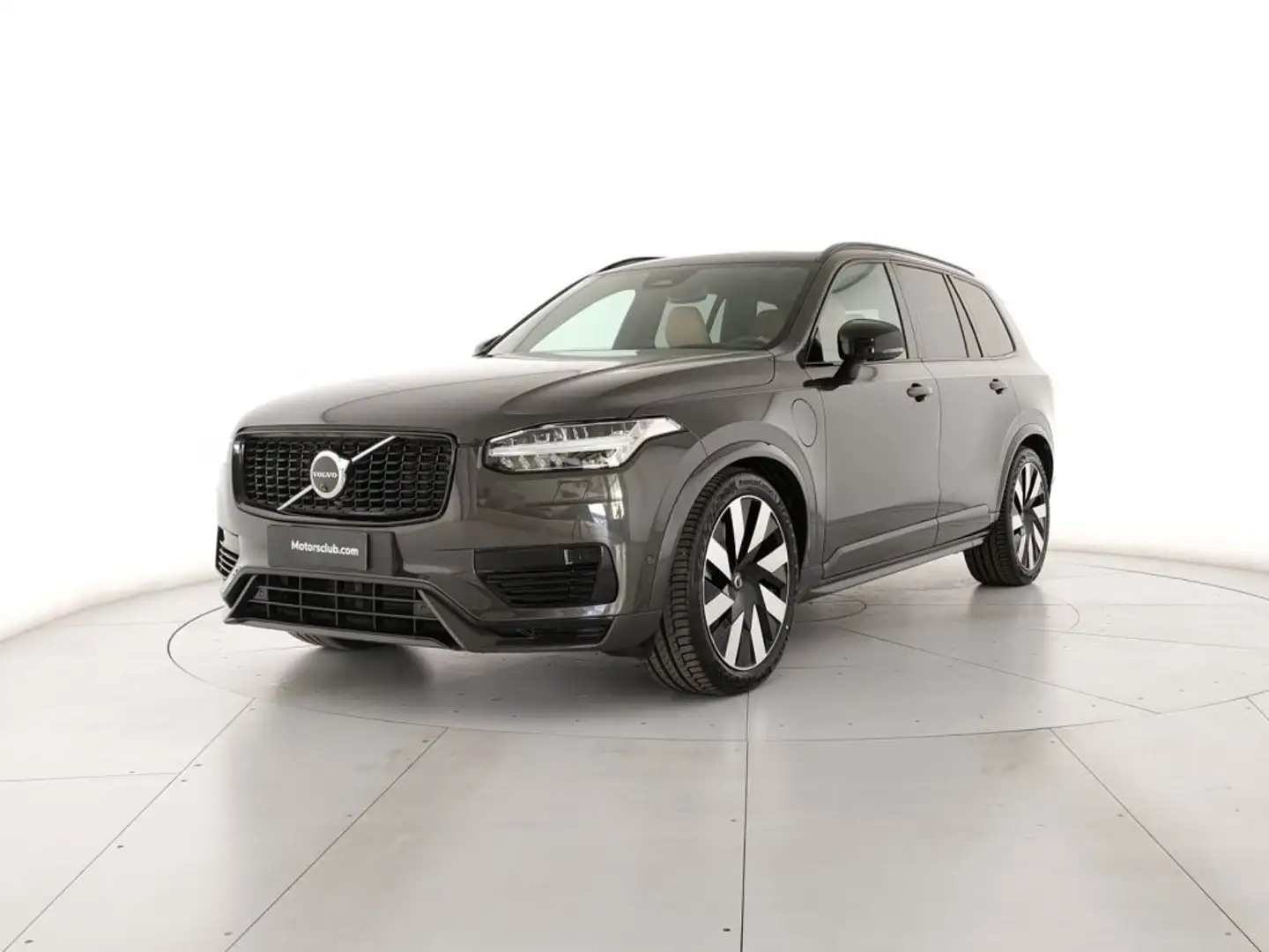 Volvo XC90 T8 Plug-in AWD auto 7 posti Ultra Dark - KM0 Grigio - 2