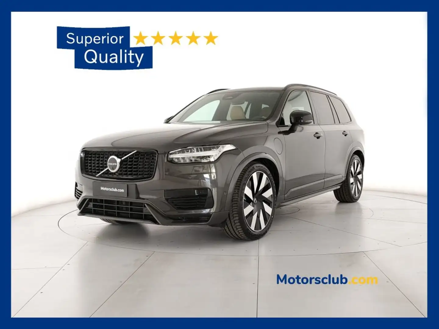 Volvo XC90 T8 Plug-in AWD auto 7 posti Ultra Dark - KM0 Grigio - 1