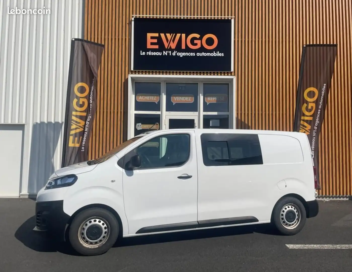 Citroen Jumpy Citroën VU FOURGON 1.5 BLUEHDI 120 M L2 DE LE VIDE Alb - 1