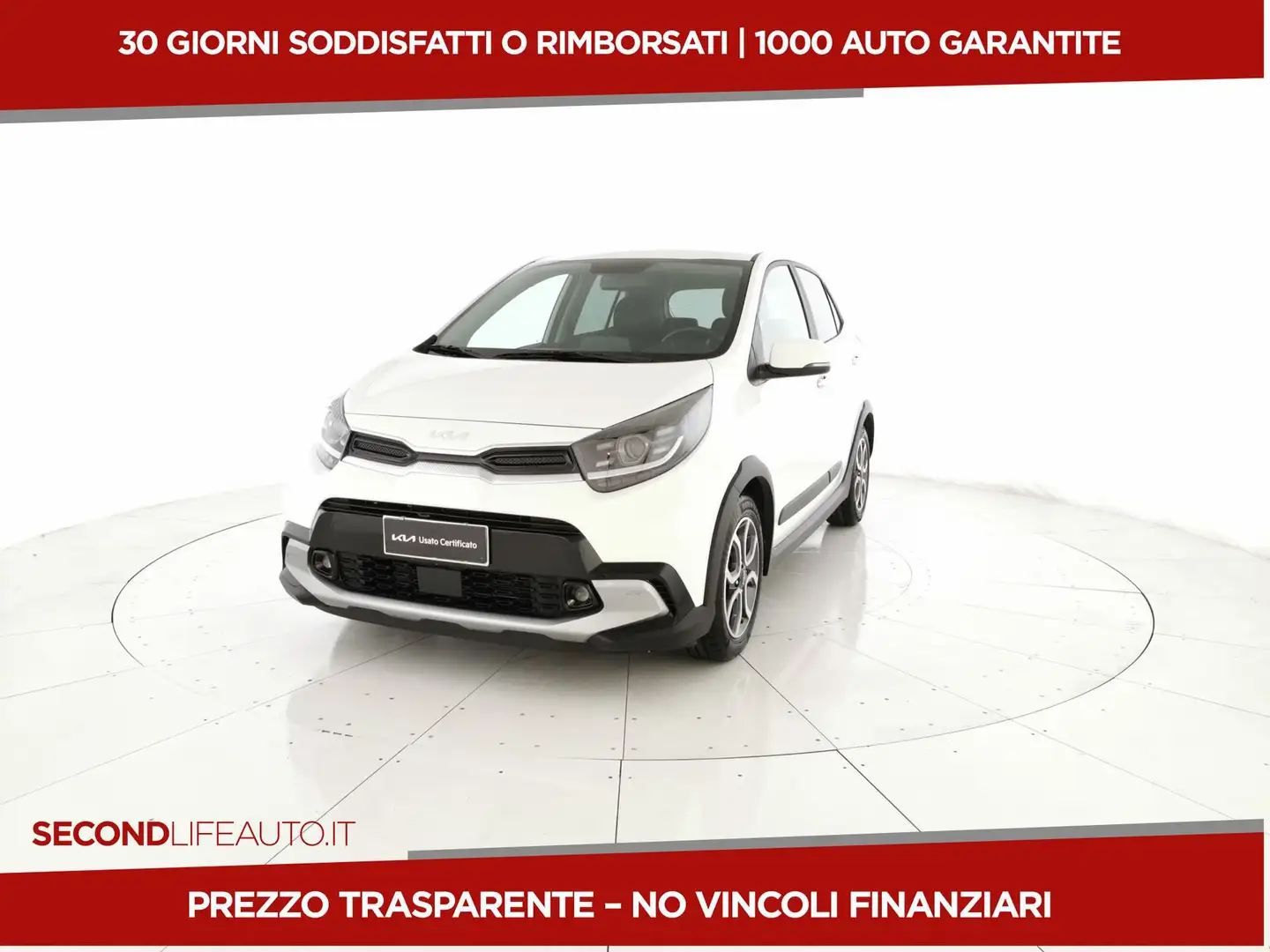 Kia Picanto 1.0 dpi X Line Blanc - 1