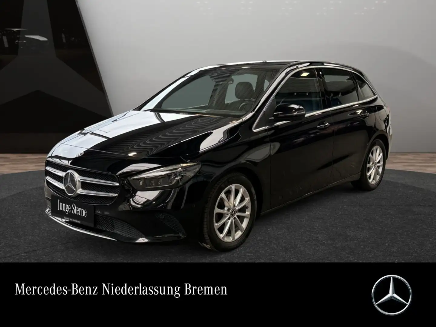 Mercedes-Benz B 200 d PROGRESSIVE+MULTIBEAM+HUD+SITZKLIMA+8G Zwart - 1