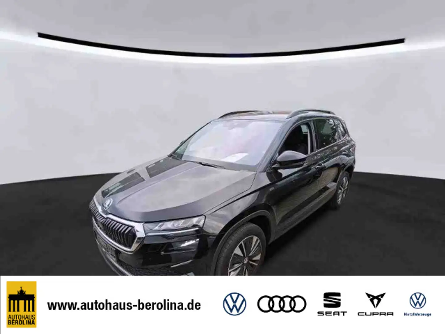 Skoda Karoq 1.5 TSI Ambition DSG *AHK*ACC*R-CAM*PDC* Schwarz - 1