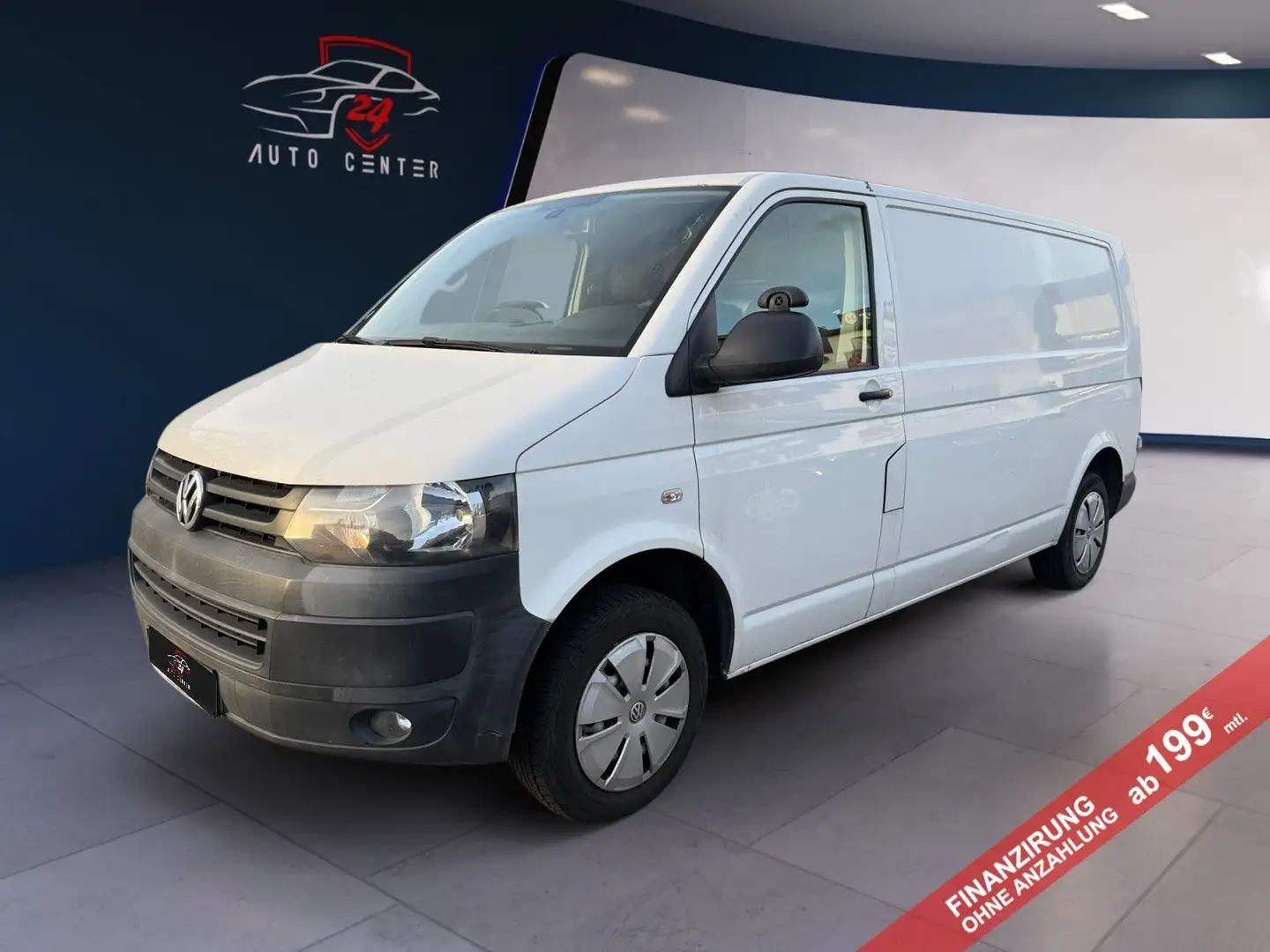 Volkswagen T5 Transporter /Kasten/Lang/TÜV Weiß - 1
