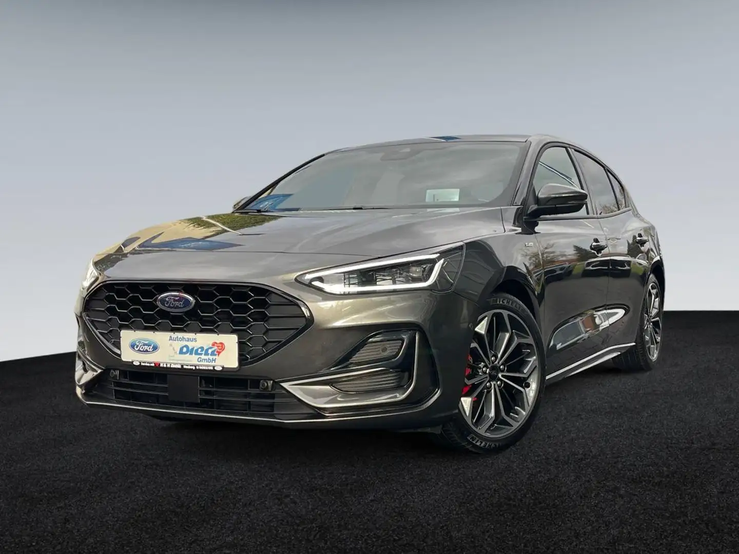 Ford Focus 1.0 EcoBoost ST-Line X - Vollausstattung! Grau - 2