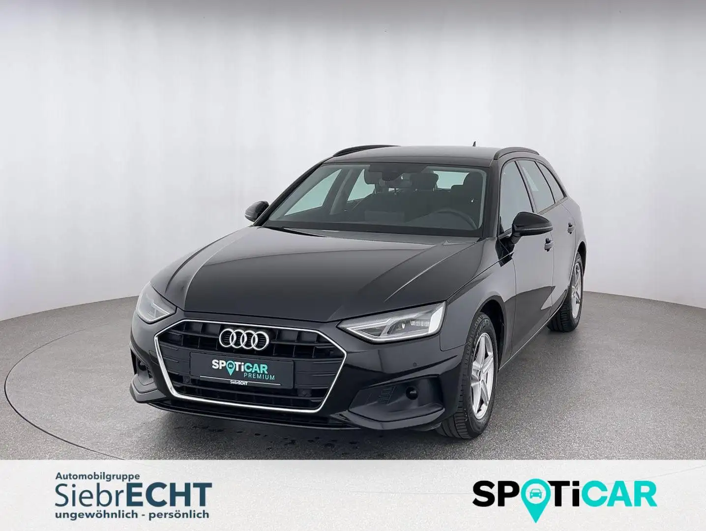 Audi A4 basis 35 2.0TDI*NAVI*SHZ*PDC*uvm Zwart - 1