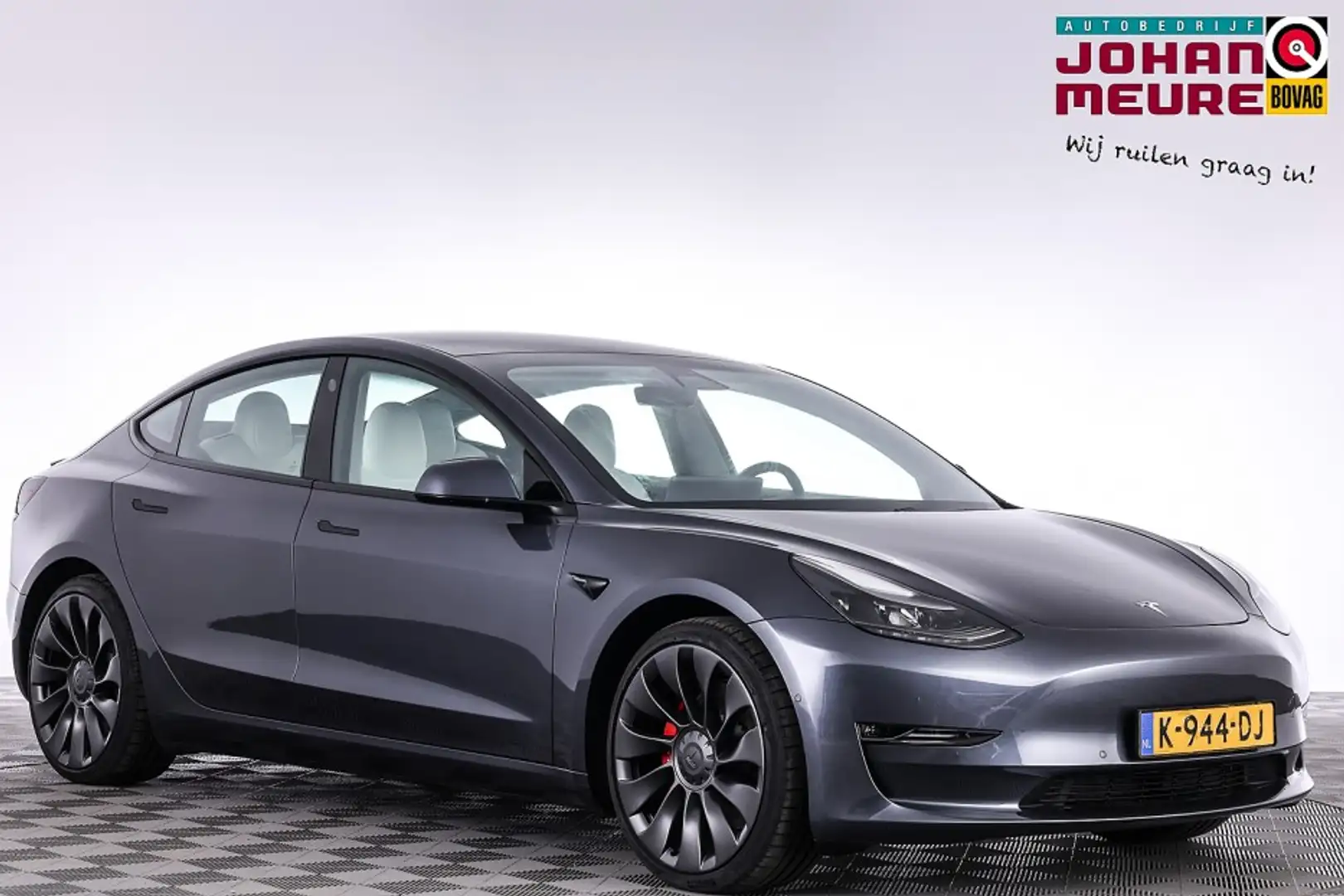Tesla Model 3 Performance AWD 75 kWh ✅ 1e Eigenaar Gris - 1