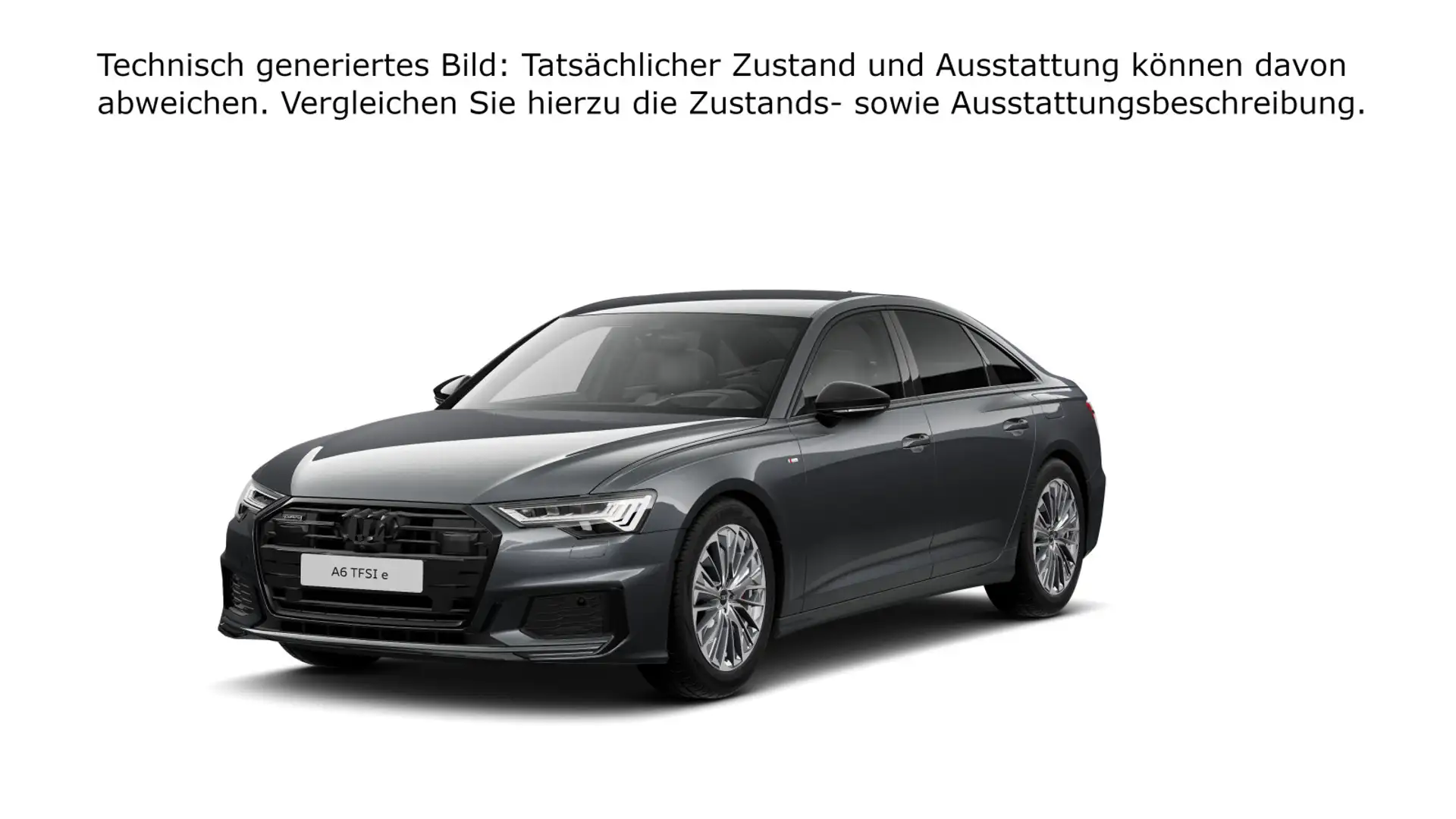 Audi A6 sport 55 TFSI e Gris - 2