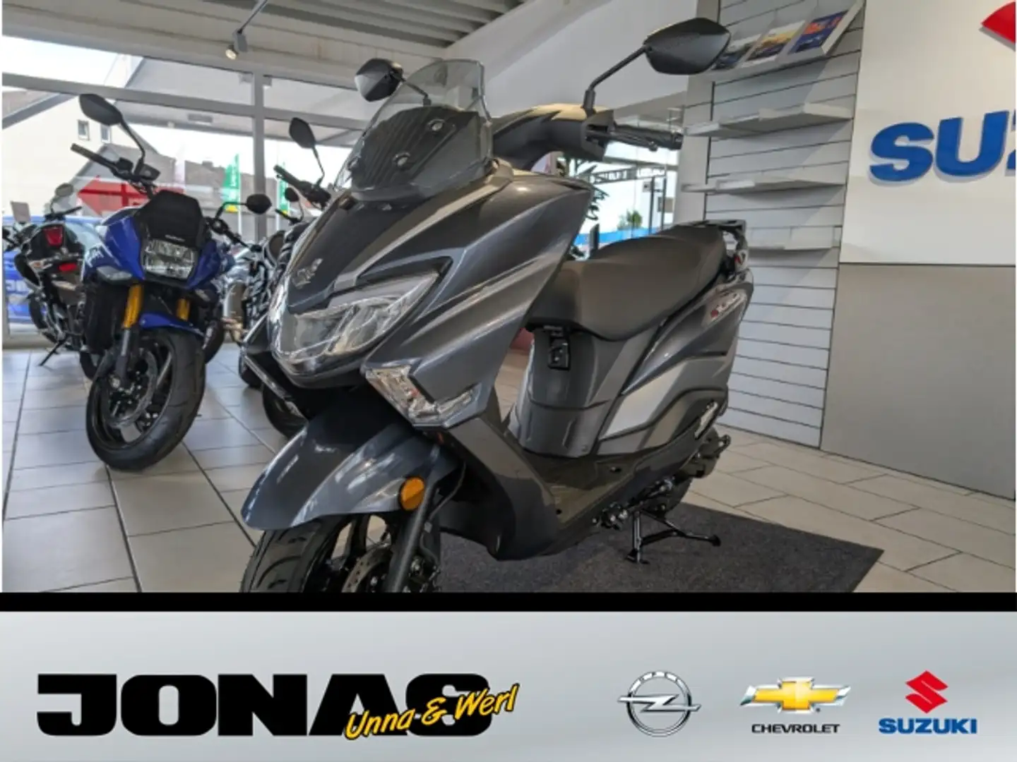 Suzuki Burgman 125 EX in Menden bei Jonas Sofort Verfügbar Grijs - 1