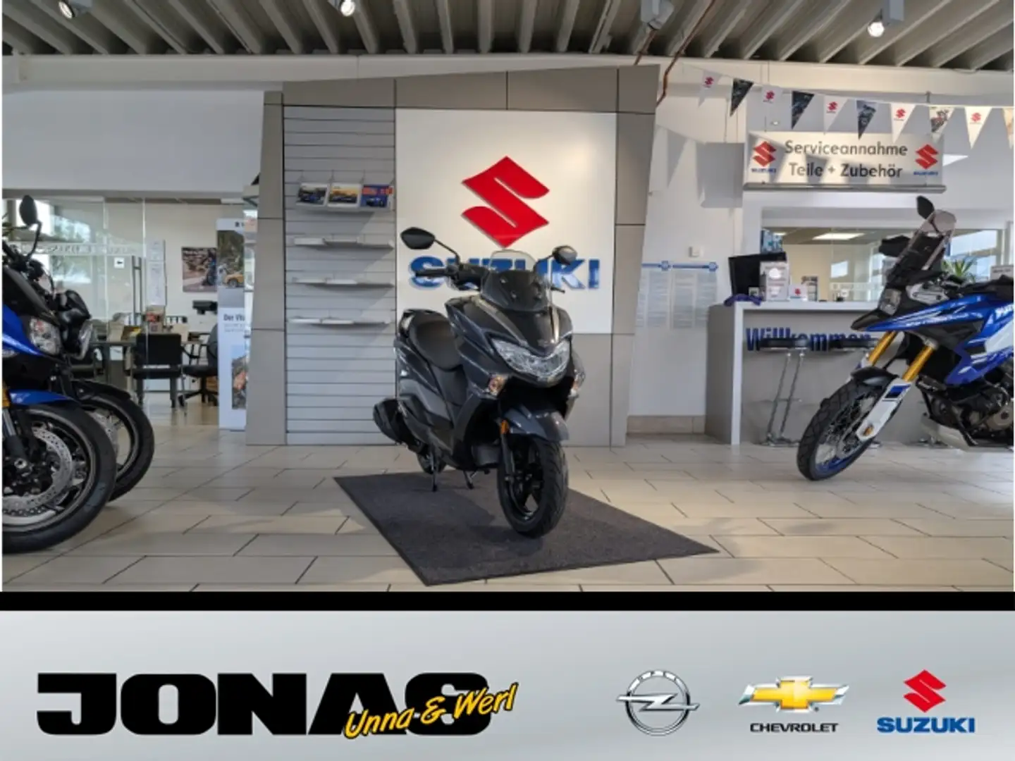 Suzuki Burgman 125 EX in Menden bei Jonas Sofort Verfügbar Grijs - 2