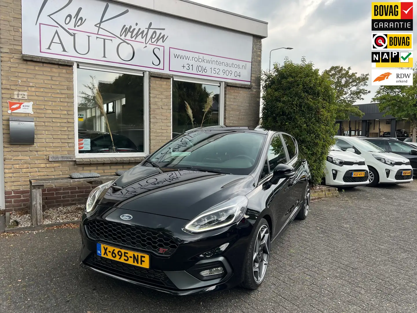 Ford Fiesta 1.5 EcoBoost ST-3 200PK / Panoramadak Zwart - 1
