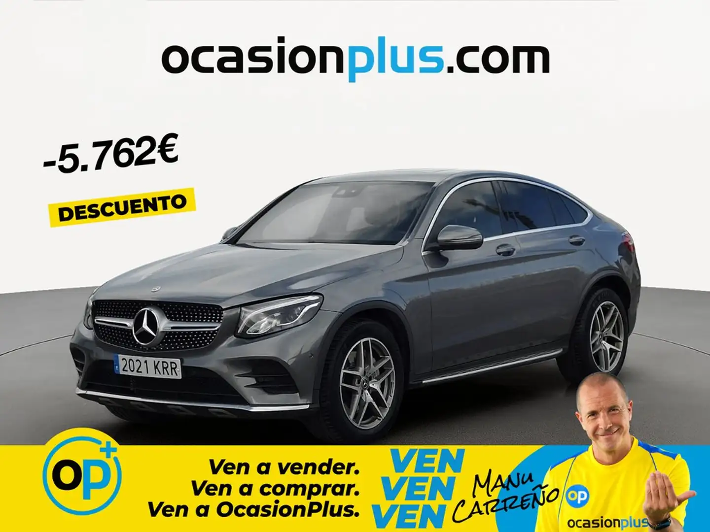Mercedes-Benz GLC 250 Coupé 4Matic Aut. Gris - 1