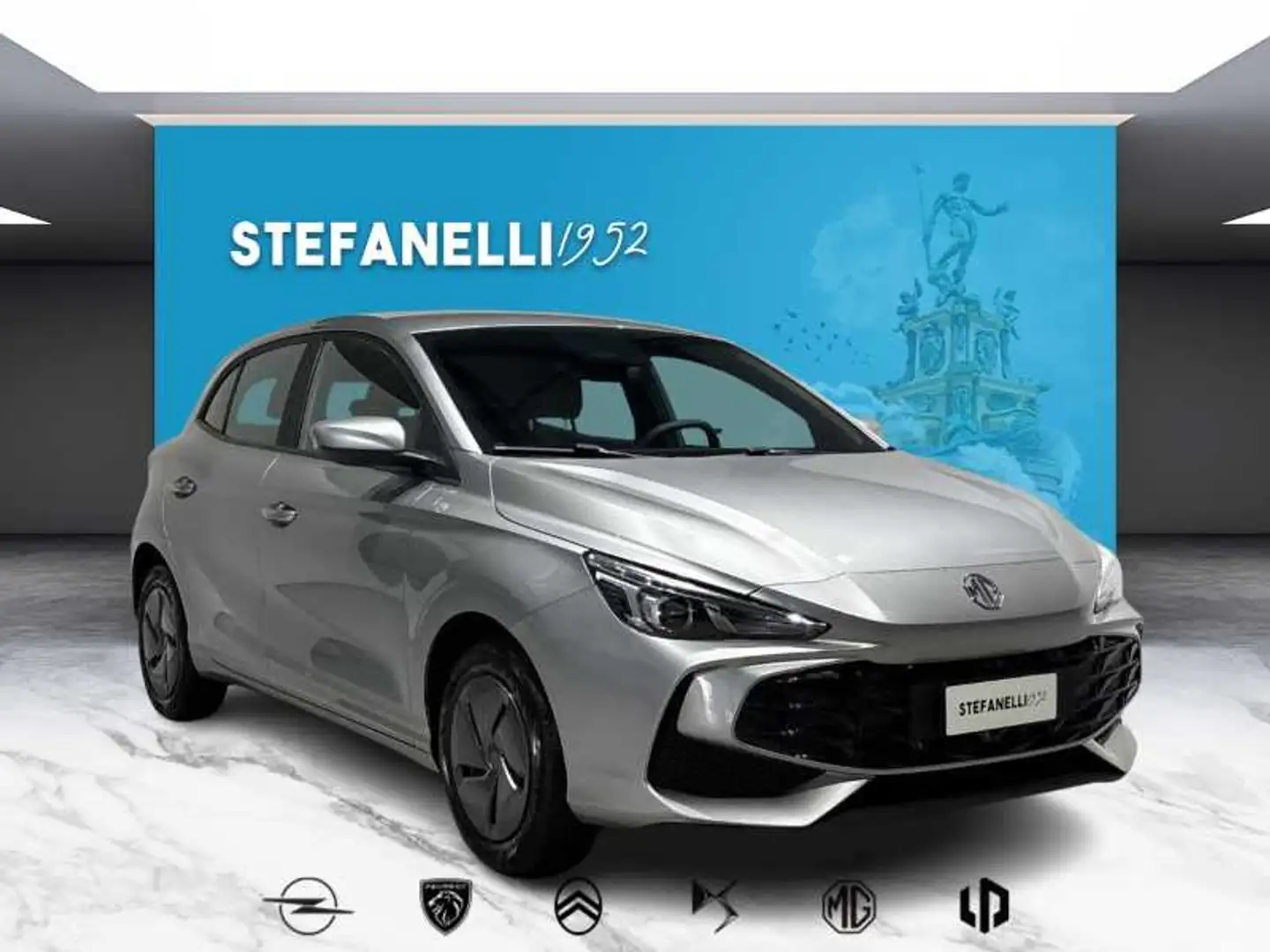 MG MG3 3 ICE Standard Benzina - Cosmic Silver - Tessuto Grigio - 1