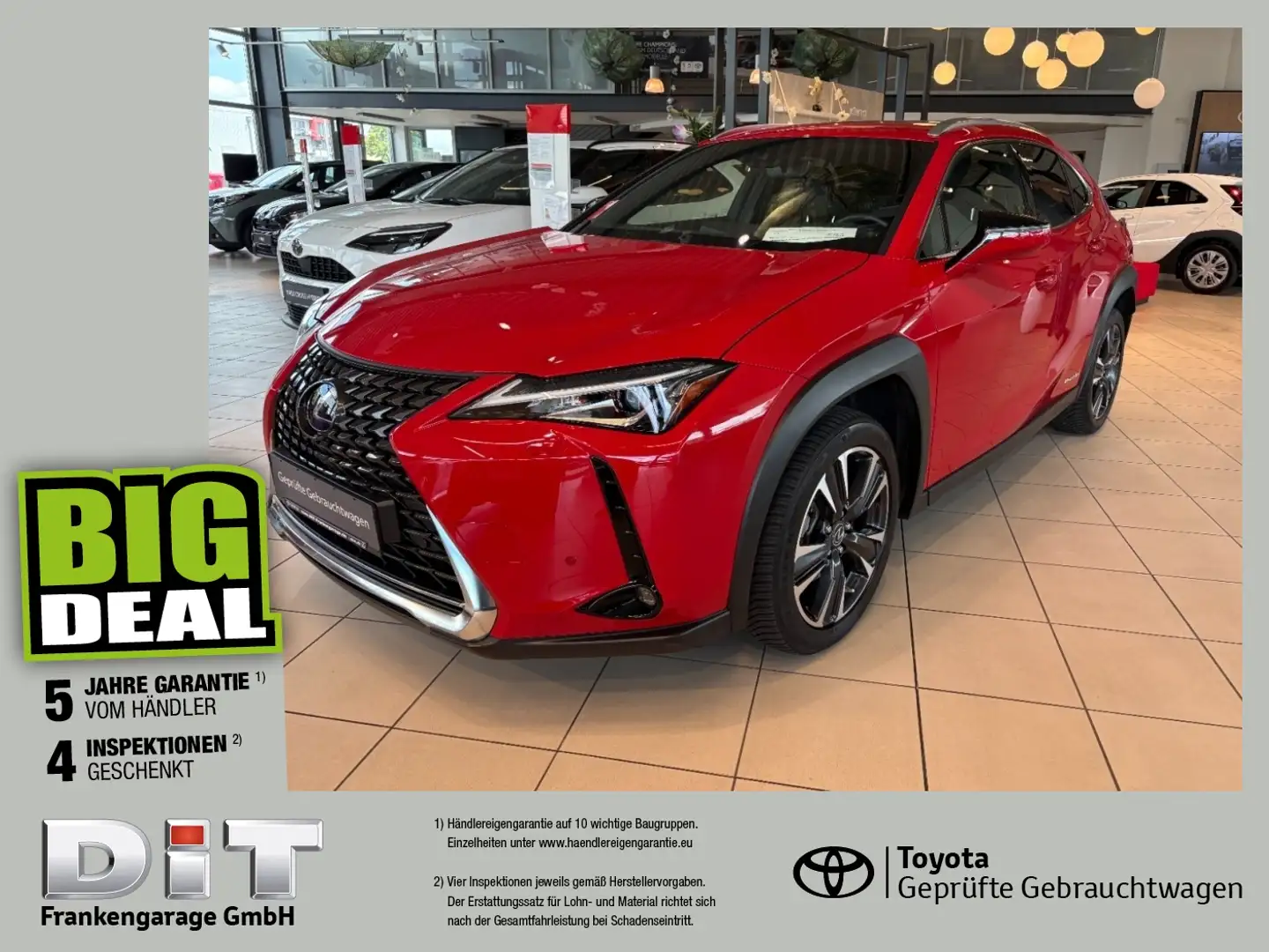 Lexus UX 250h Style Edition AppleCarPlay, Kamera, LED Rot - 1
