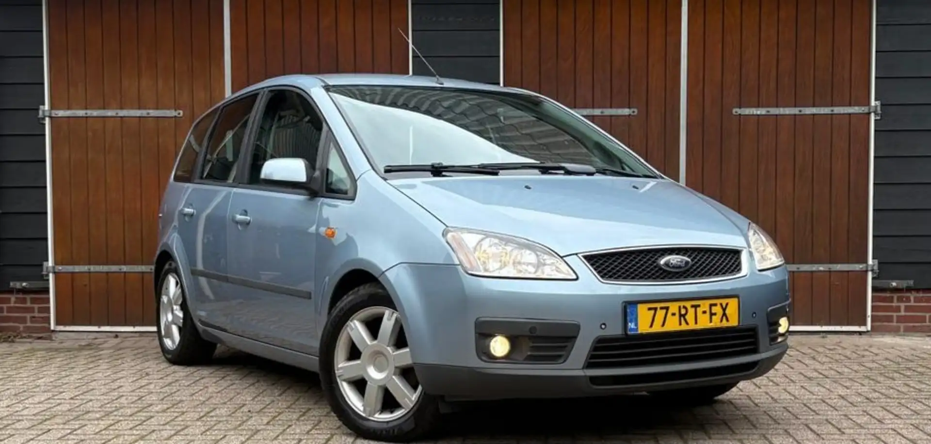 Ford C-Max 1.8-16V Futura, Nieuwe APK, Trekhaak, Bluetooth, P Blauw - 1