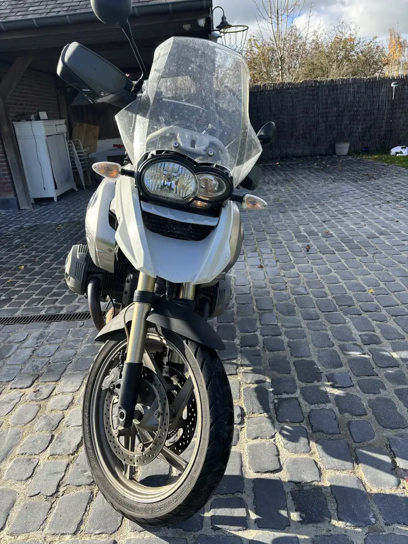 BMW R 1200 GS blanche - 2