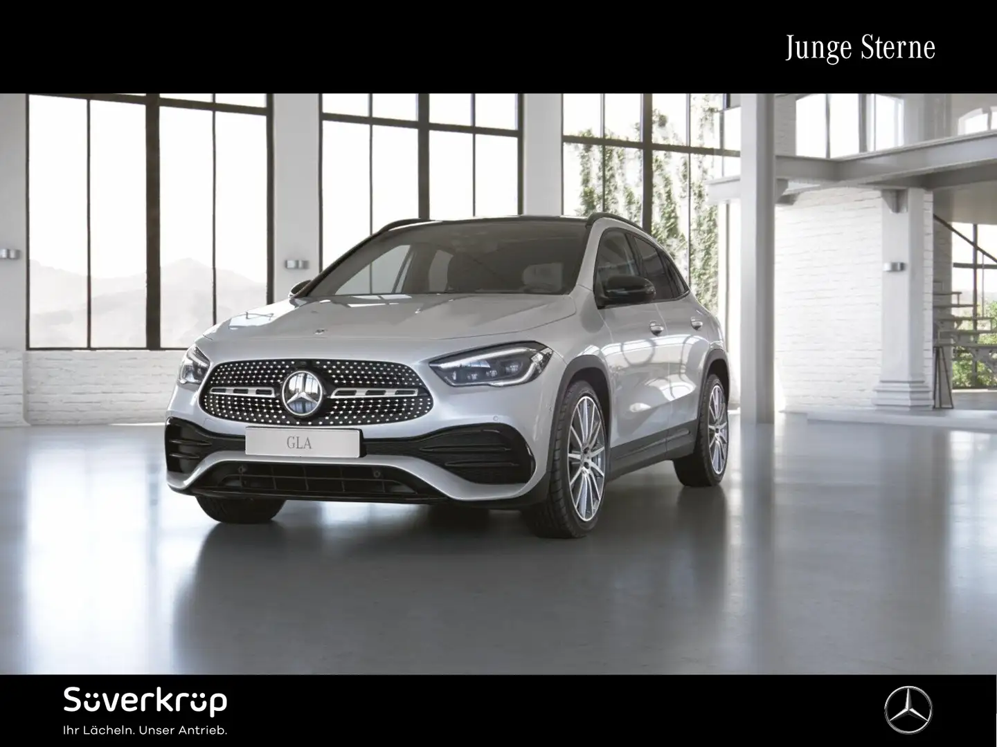 Mercedes-Benz GLA 200 d BURM AMG NIGHT DISTR PANO SPUR KAMERA Blanc - 2