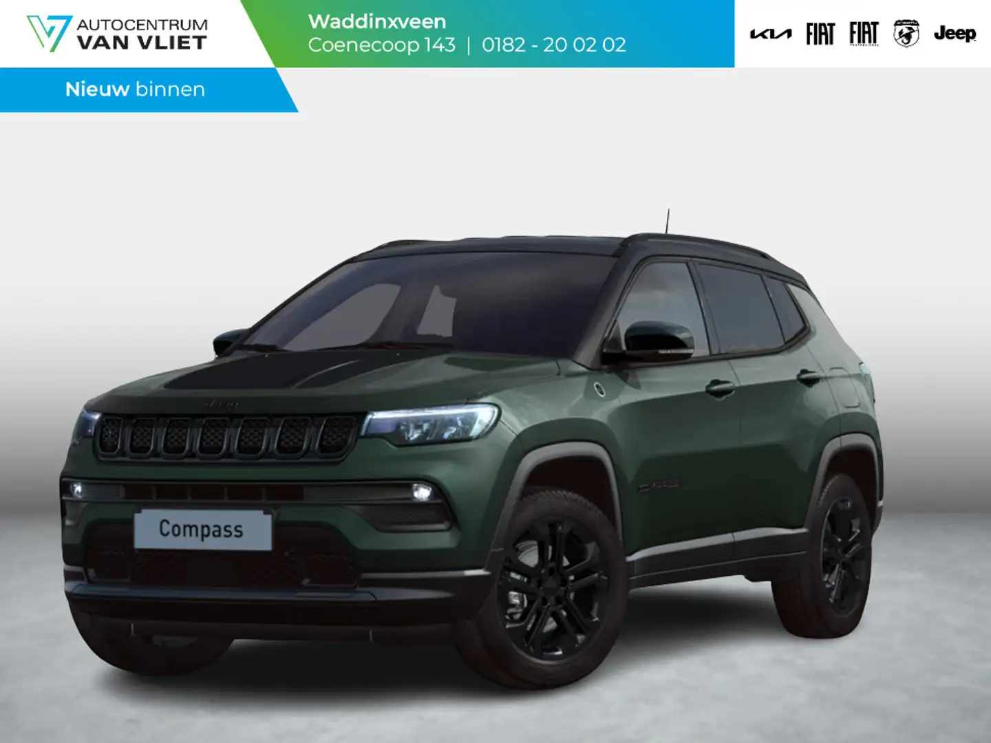 Jeep Compass 1.5T e-Hybrid North Star | Premium Pack | Winter P Groen - 1