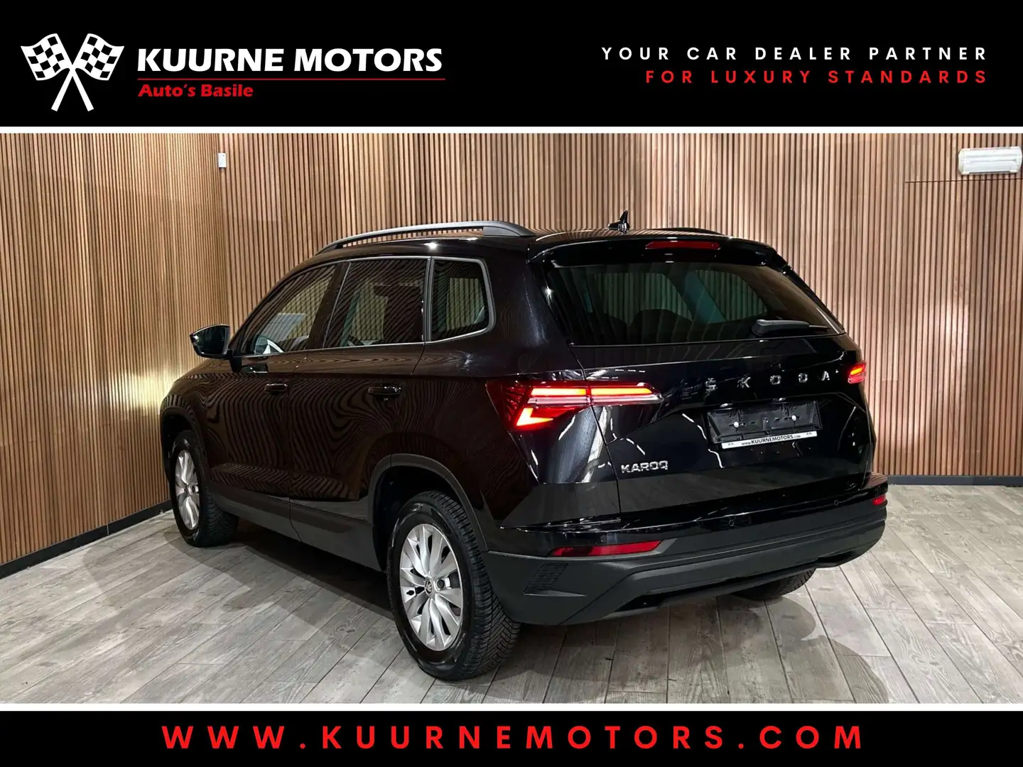 Skoda Karoq 1.5 TSI DSG Alu16\/Cam/Carplay/Airco *1j garantie* Noir - 2