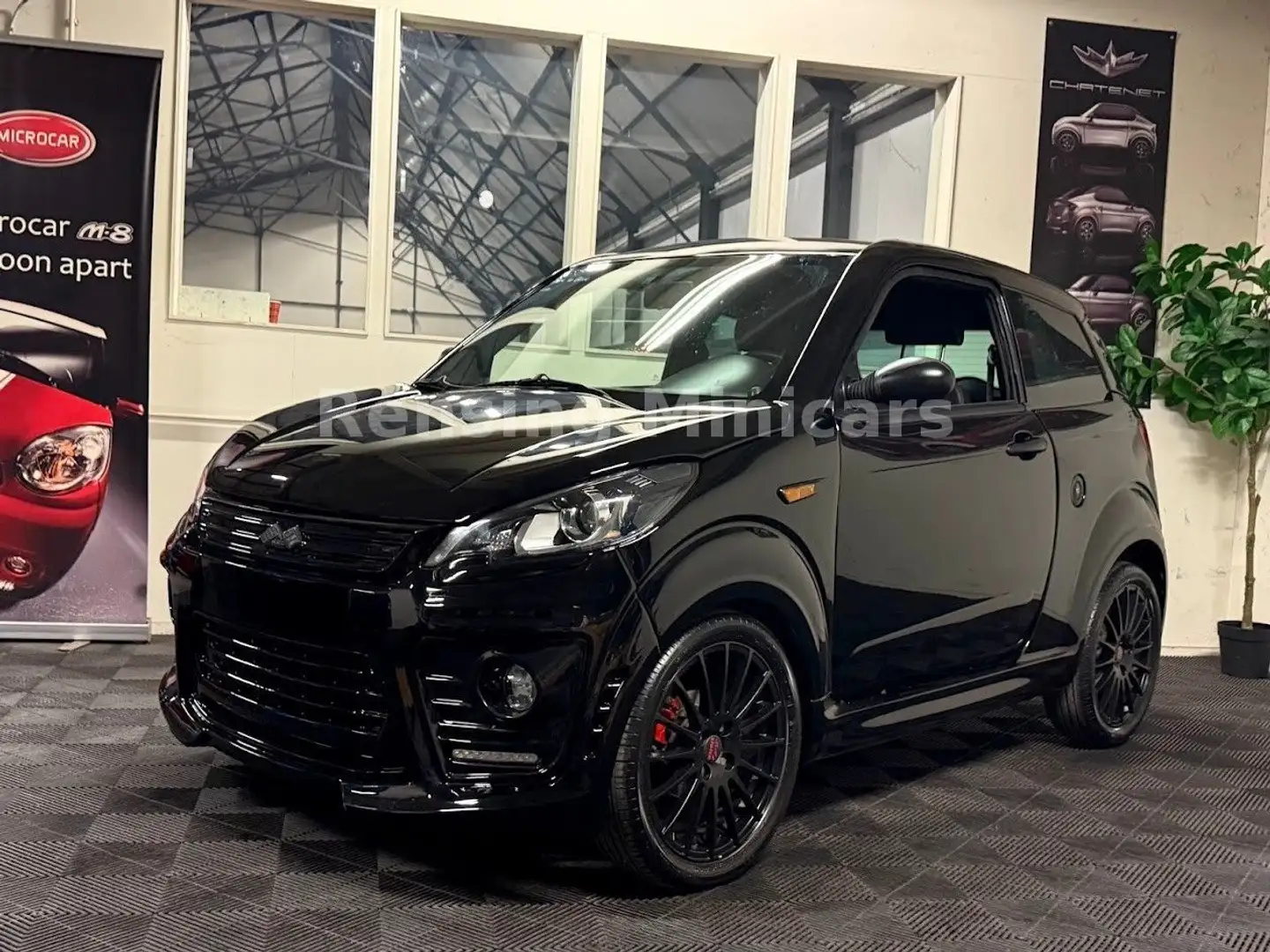 Ligier JS 50 JS50L Ultimate BLACK ON Mopedauto Microcar 45KM Noir - 2